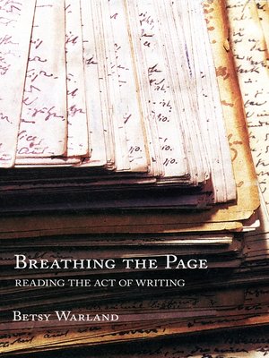 cover image of Breathing the Page